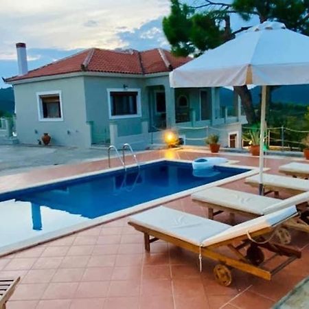 Villa Ouranos In Pefkias 스코펠로스 타운 외부 사진
